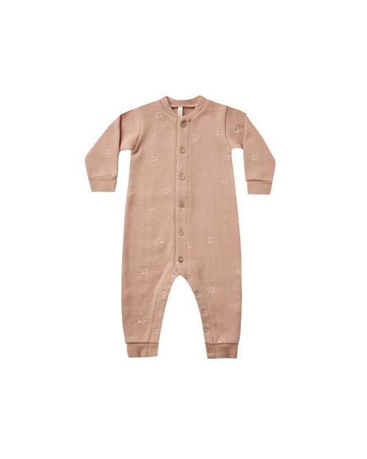 button down jumpsuit || stars