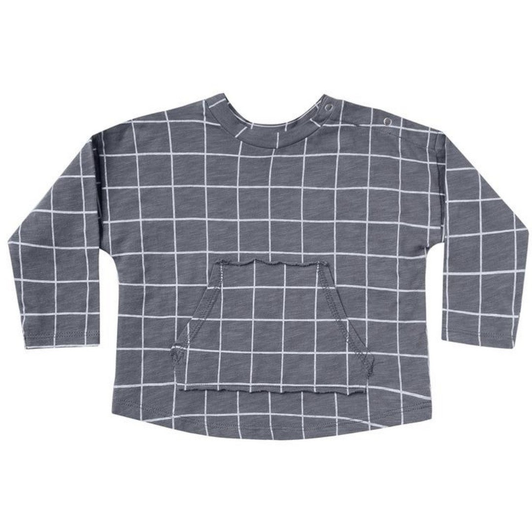 check pouch tee