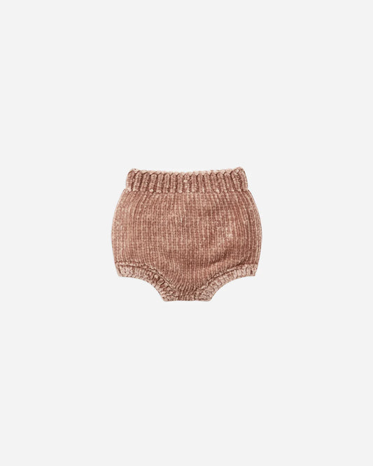 chenille bloomer || dusty rose