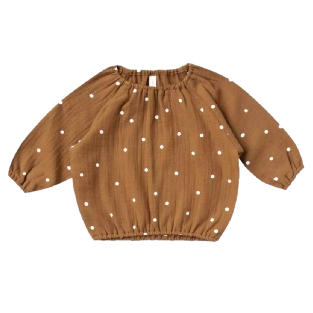 cinch long sleeve tee | Umber