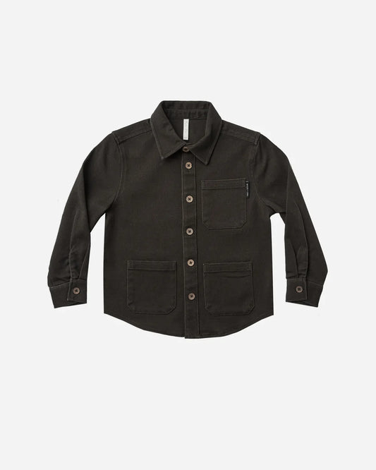 collared shirt || vintage black