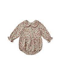 cora romper vintage floral