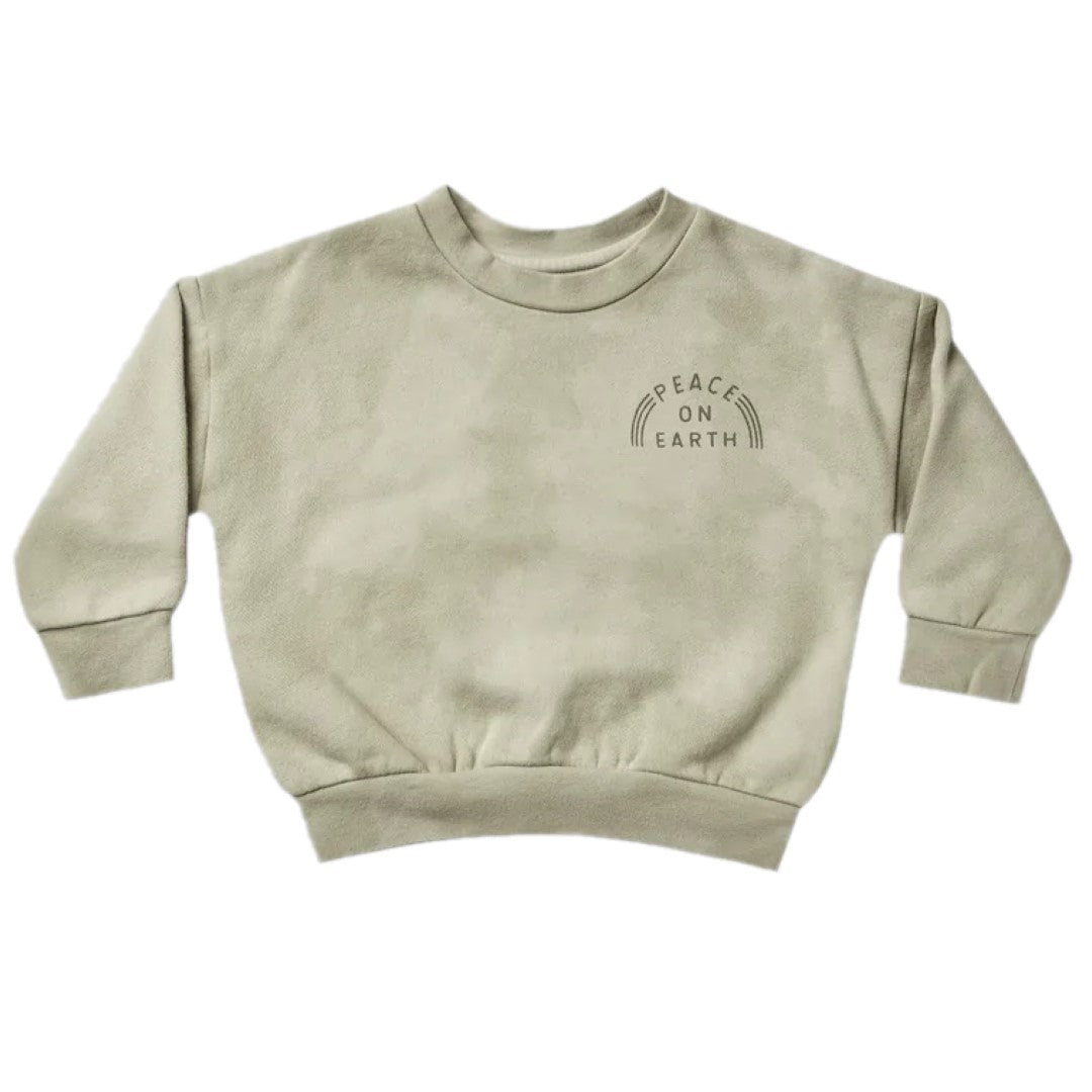 crewneck sweatshirt || peace
