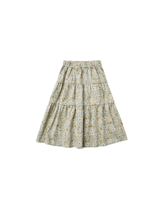 dolly midi skirt || wildflowers