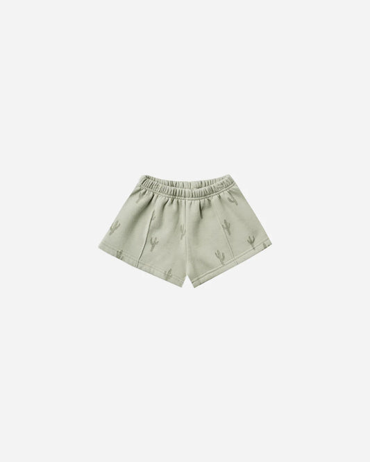 fleece sweatshorts || cactus