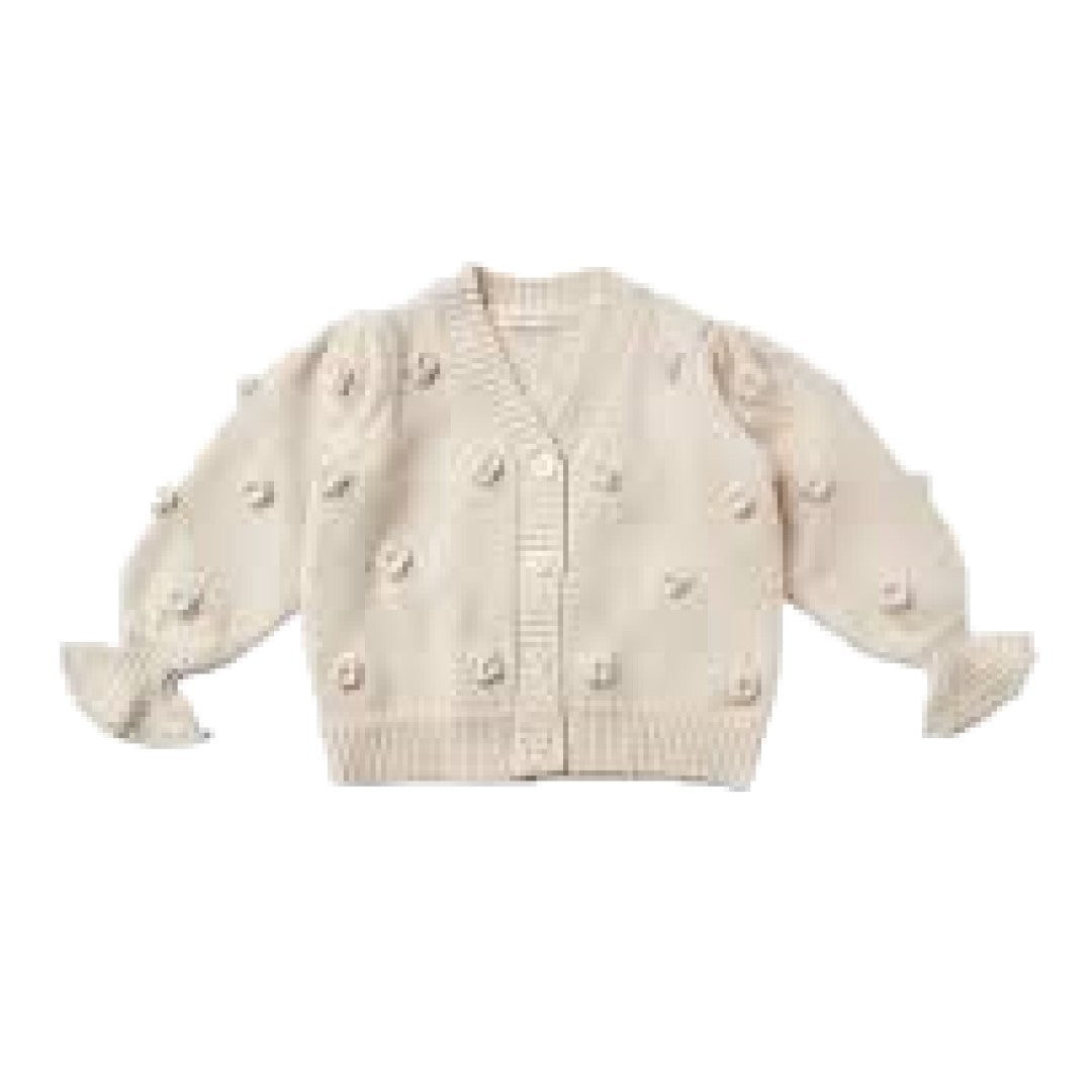 flounce cardigan
