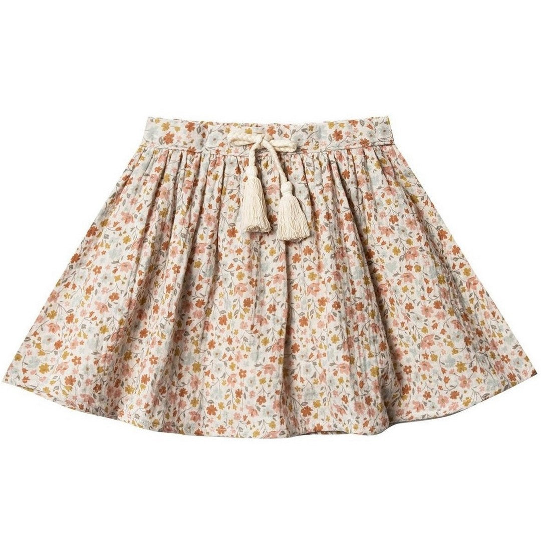 flower field mini skirt