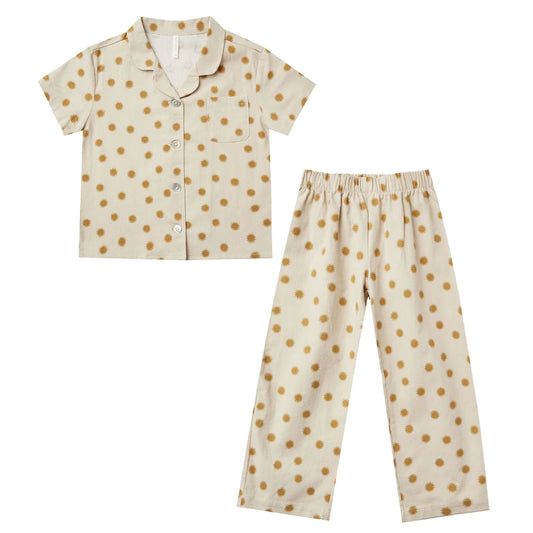 girls pajama set || sunburst