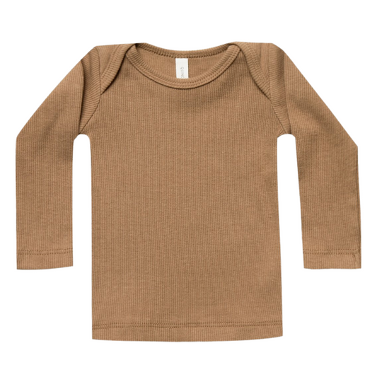 Ribbed Lap Tee | Copper