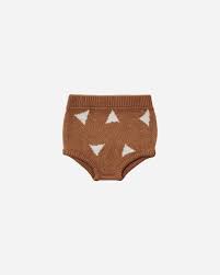 knit bloomer || triangles