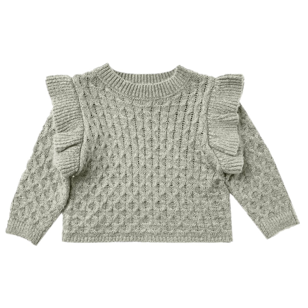 la reina sweater || agave
