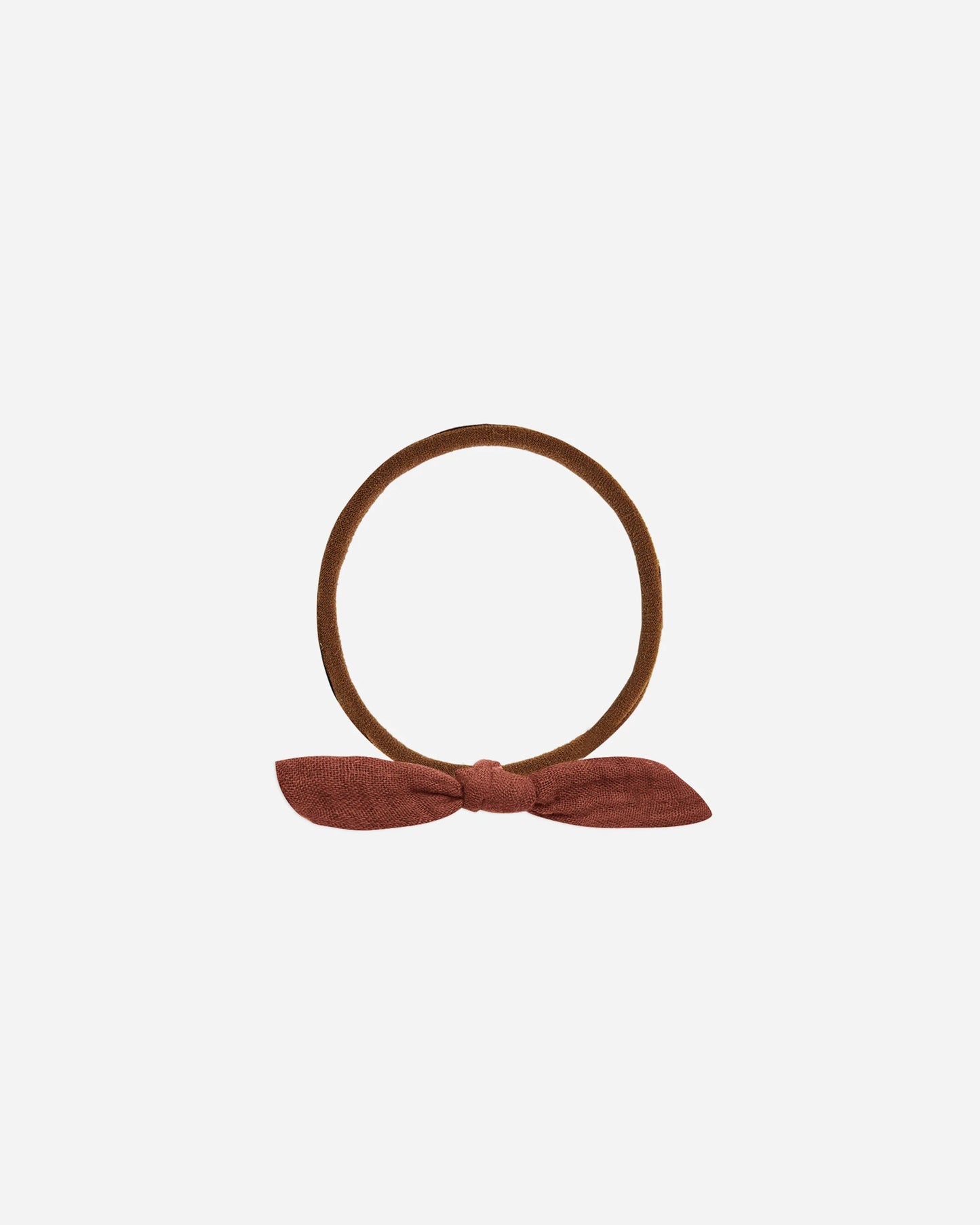 little knot headband || wine