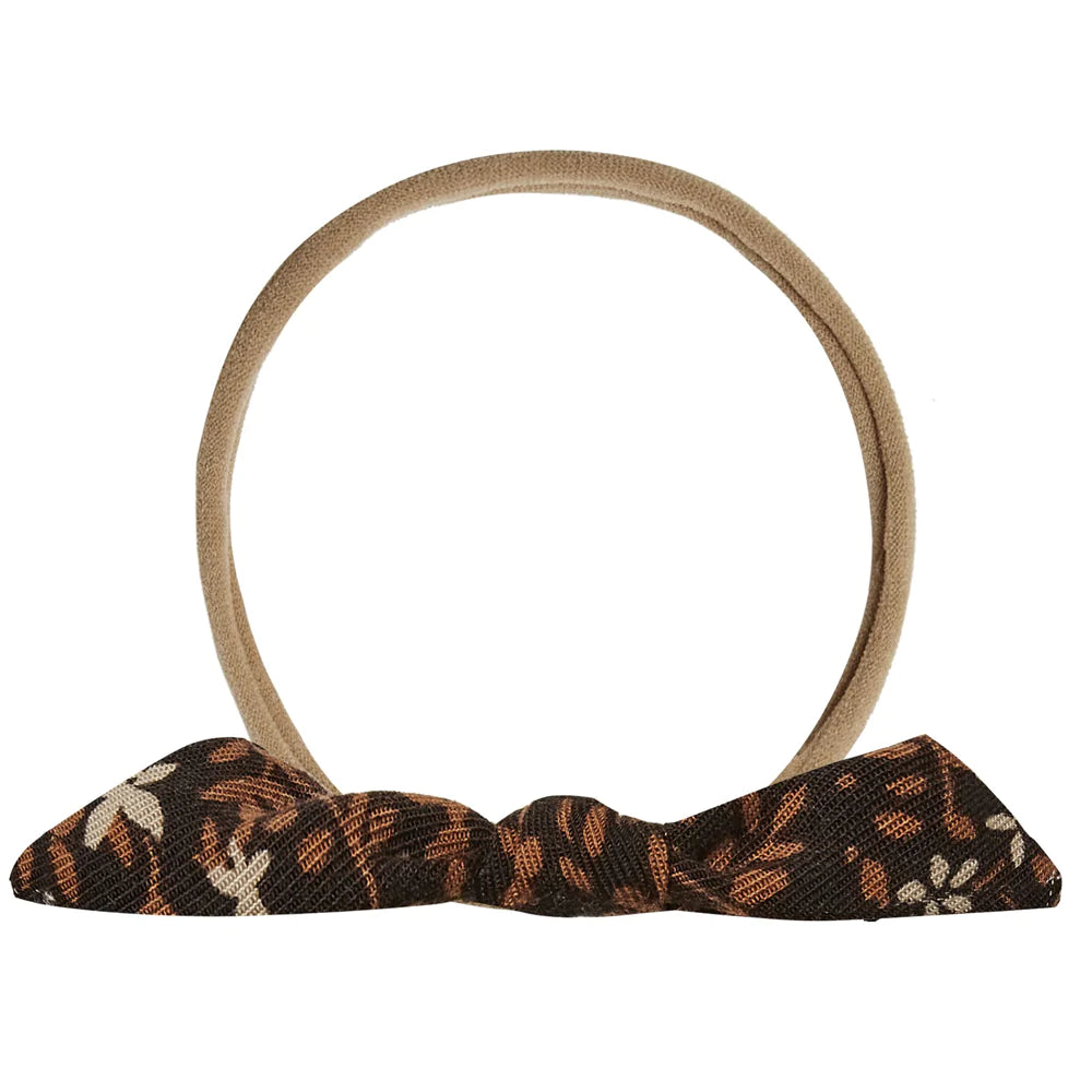 little knot headband || winter bloom