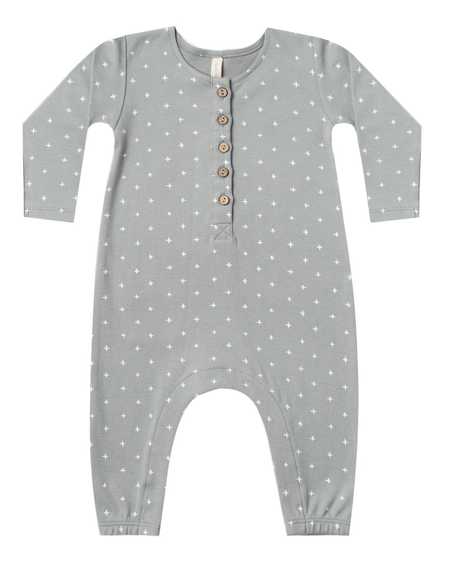 longsleeve jumpsuit | dusty blue