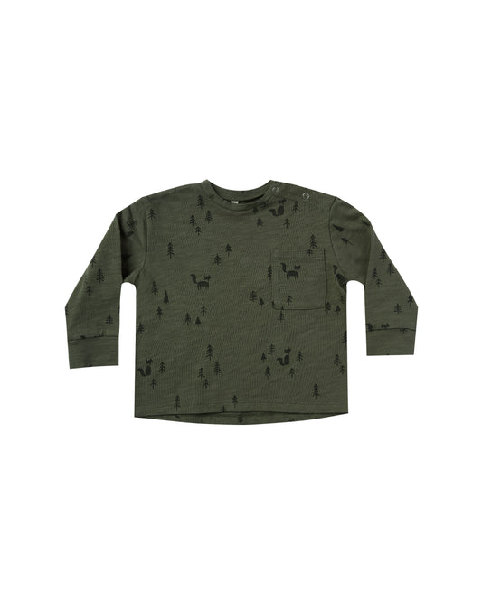 woods longsleeve skater tee