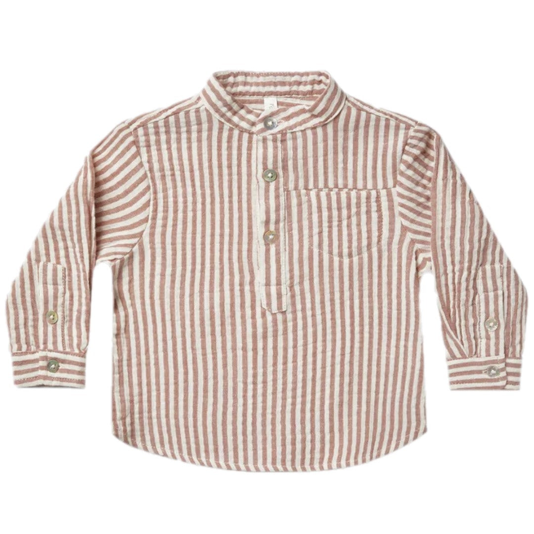 mason shirt || wine stripe