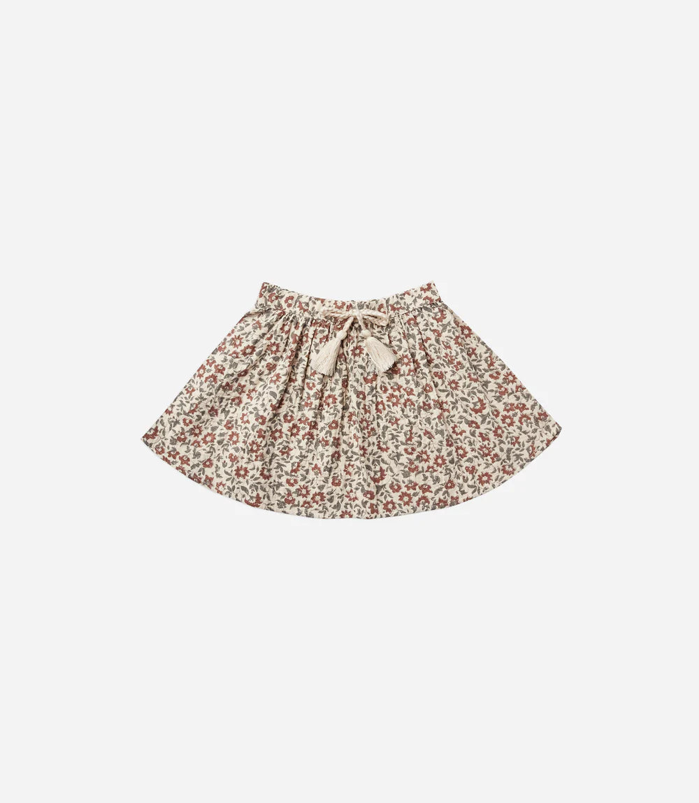 mini skirt || vintage floral