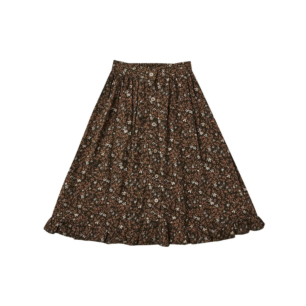 oceanside skirt || winter bloom