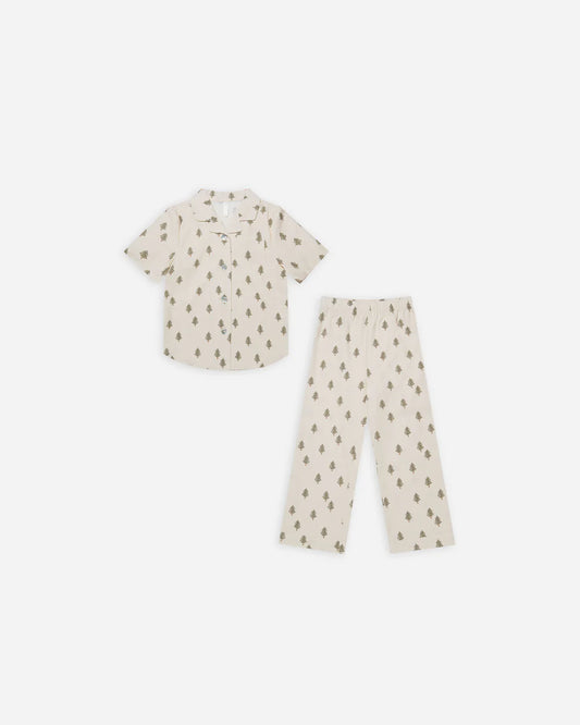 organic bedtime set || trees