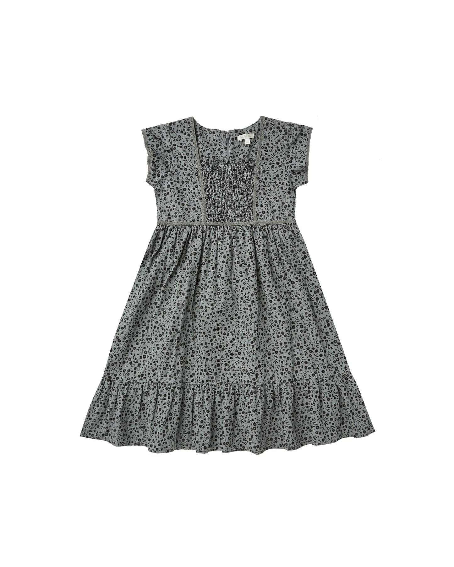 MADELINE DRESS || INDIGO MEADOW