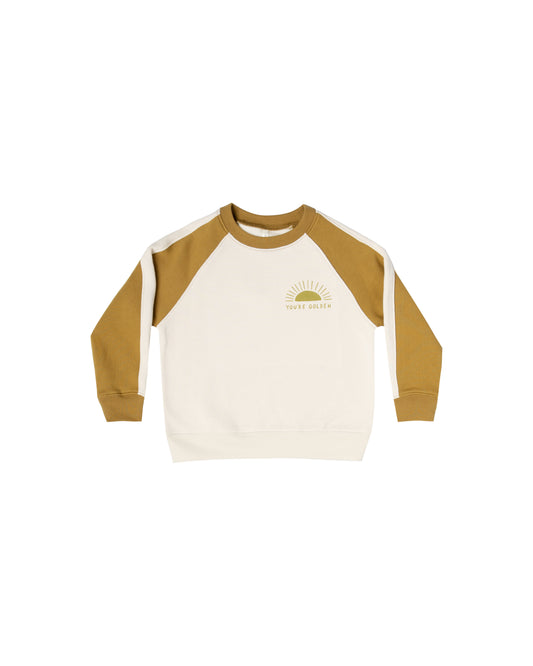 you're golden raglan sweatshirt
