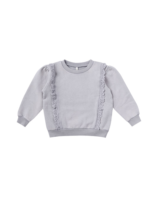 scarlet pullover