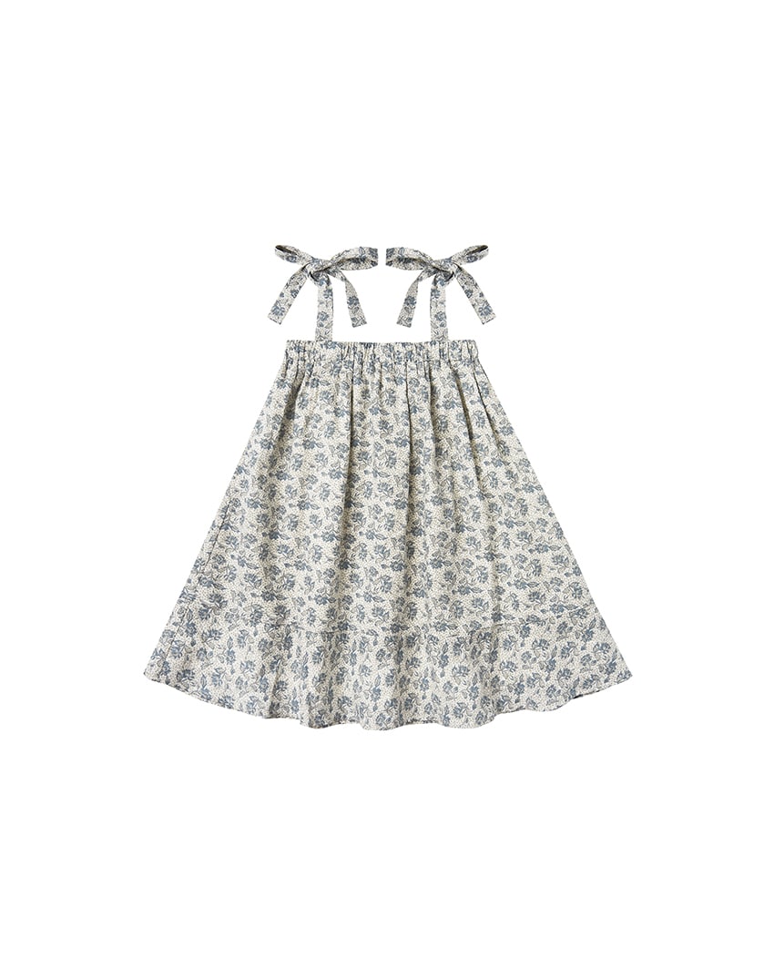 shoulder tie dress || roses