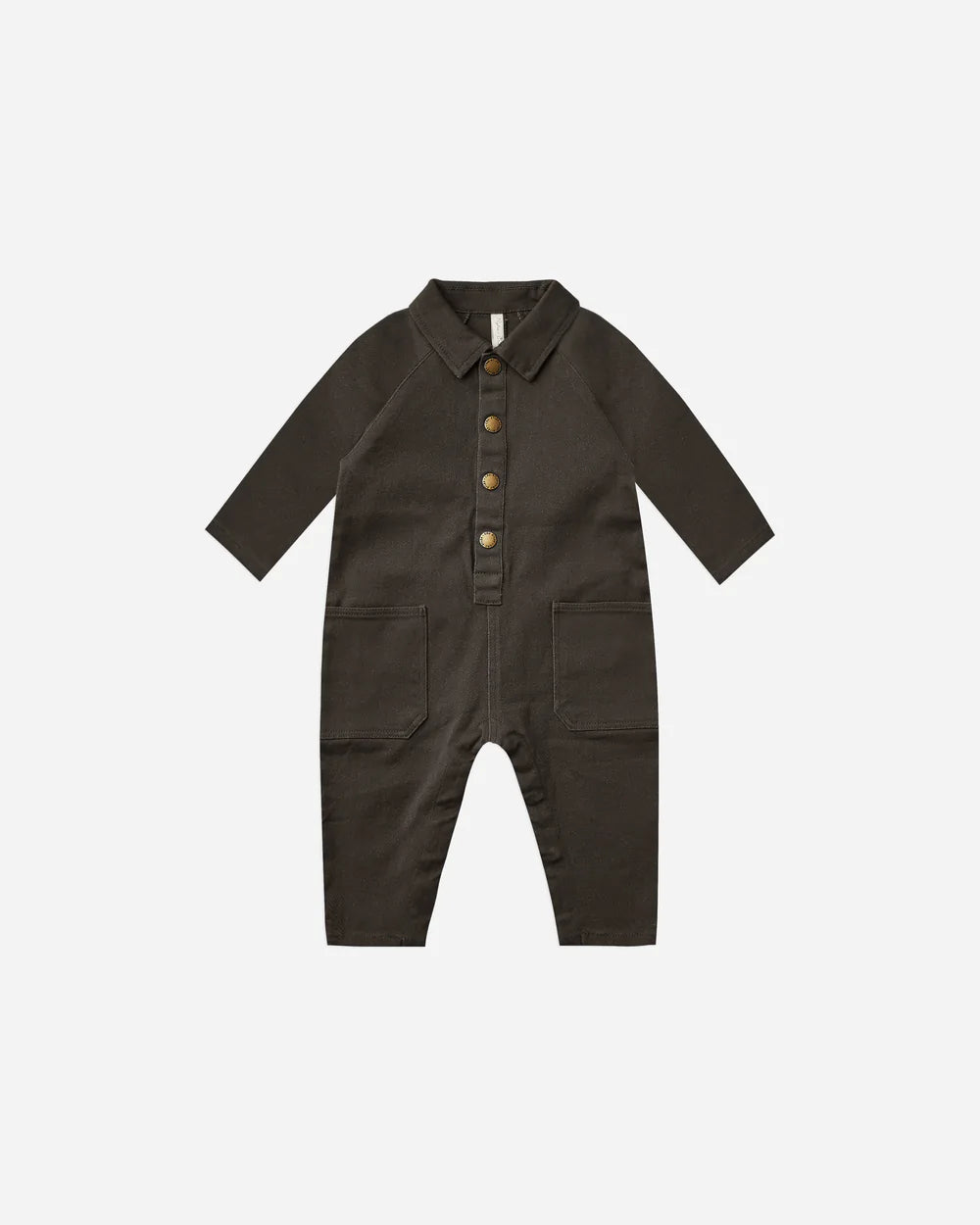 snap jumpsuit || vintage black