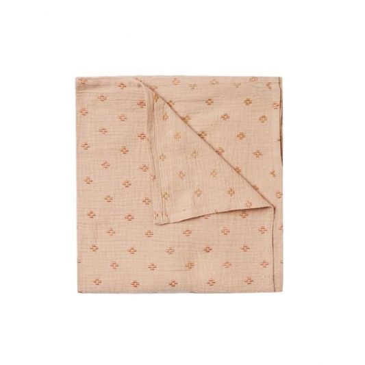 cross embroidered swaddle new