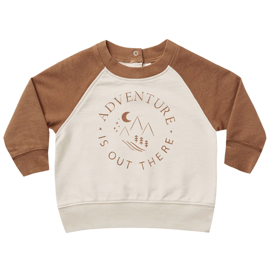 raglan sweatshirt || adventure