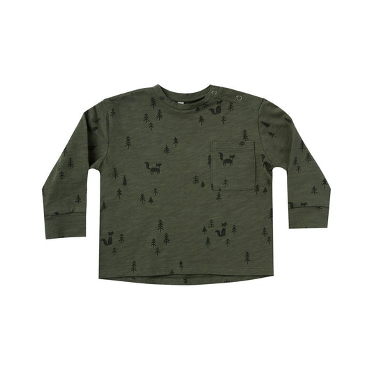 woods longsleeve skater tee